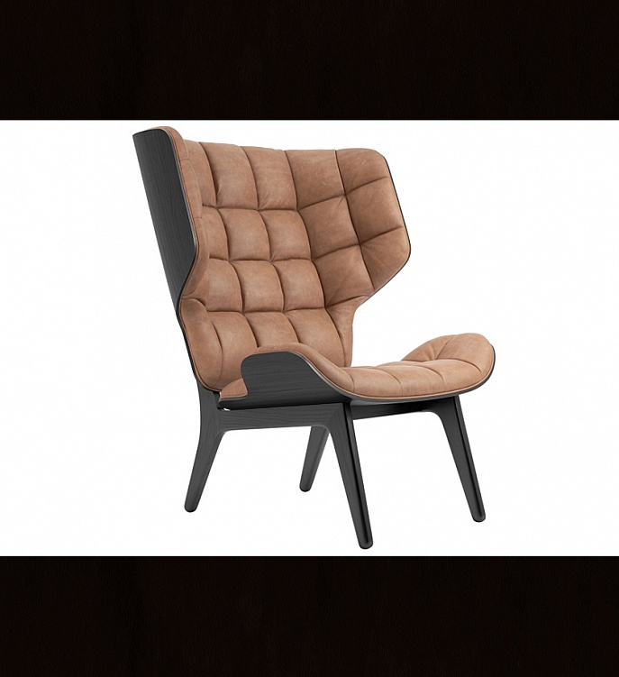 Кресло Mammoth Chair - Leather фабрики NORR11 Фото N3